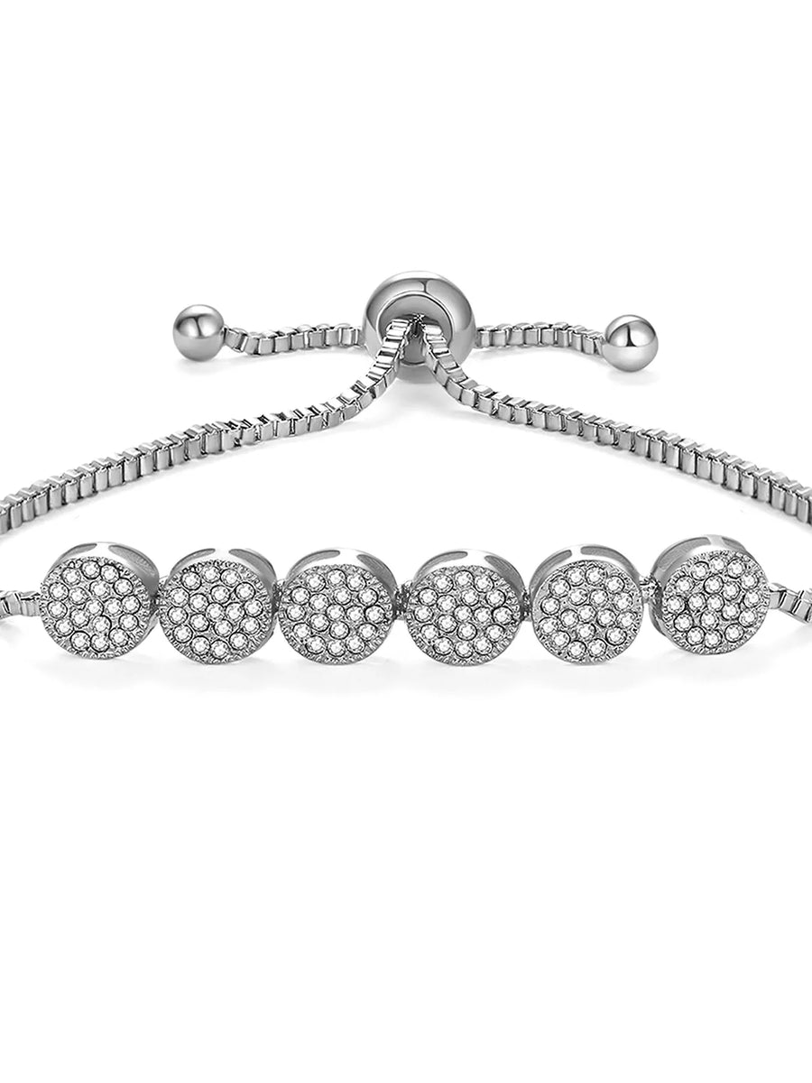 Round CZ Bracelet by Peora – Sparkle in Every Circle