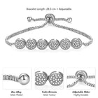 Round CZ Bracelet by Peora – Sparkle in Every Circle