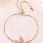 Butterfly Adjustable Bracelet by Peora – Grace in Every Detail