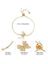 Butterfly Adjustable Bracelet by Peora – Grace in Every Detail