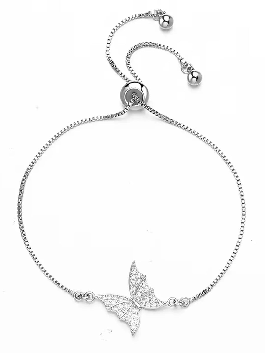 Butterfly Adjustable Bracelet by Peora – Grace in Every Detail