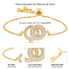 Interlocking Bracelet by Peora – Symbol of Connection