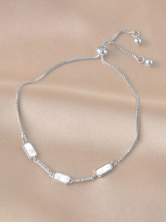 Mother of Pearl Bracelet by Peora – Elegant & Timeless