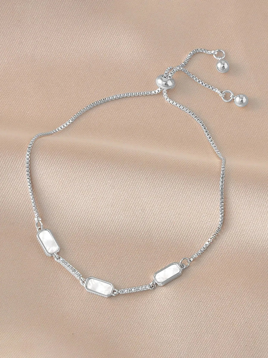 Mother of Pearl Bracelet by Peora – Elegant & Timeless