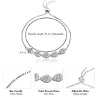 Sparkle CZ Bracelet by Peora – Shine with Elegance