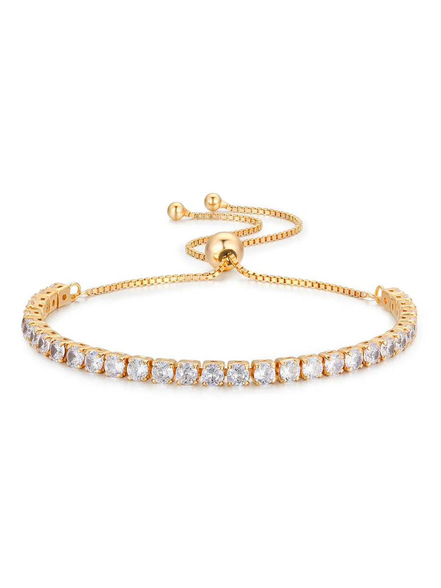 CZ Adjustable Bracelets by Peora – Sparkle with Comfort