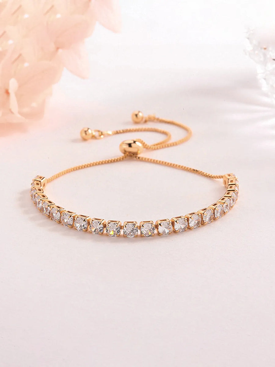 CZ Adjustable Bracelets by Peora – Sparkle with Comfort