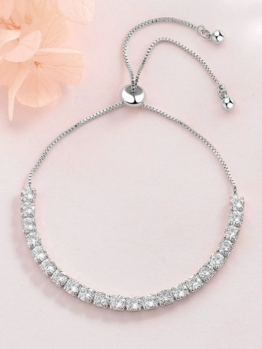 CZ Adjustable Bracelets by Peora – Sparkle with Comfort