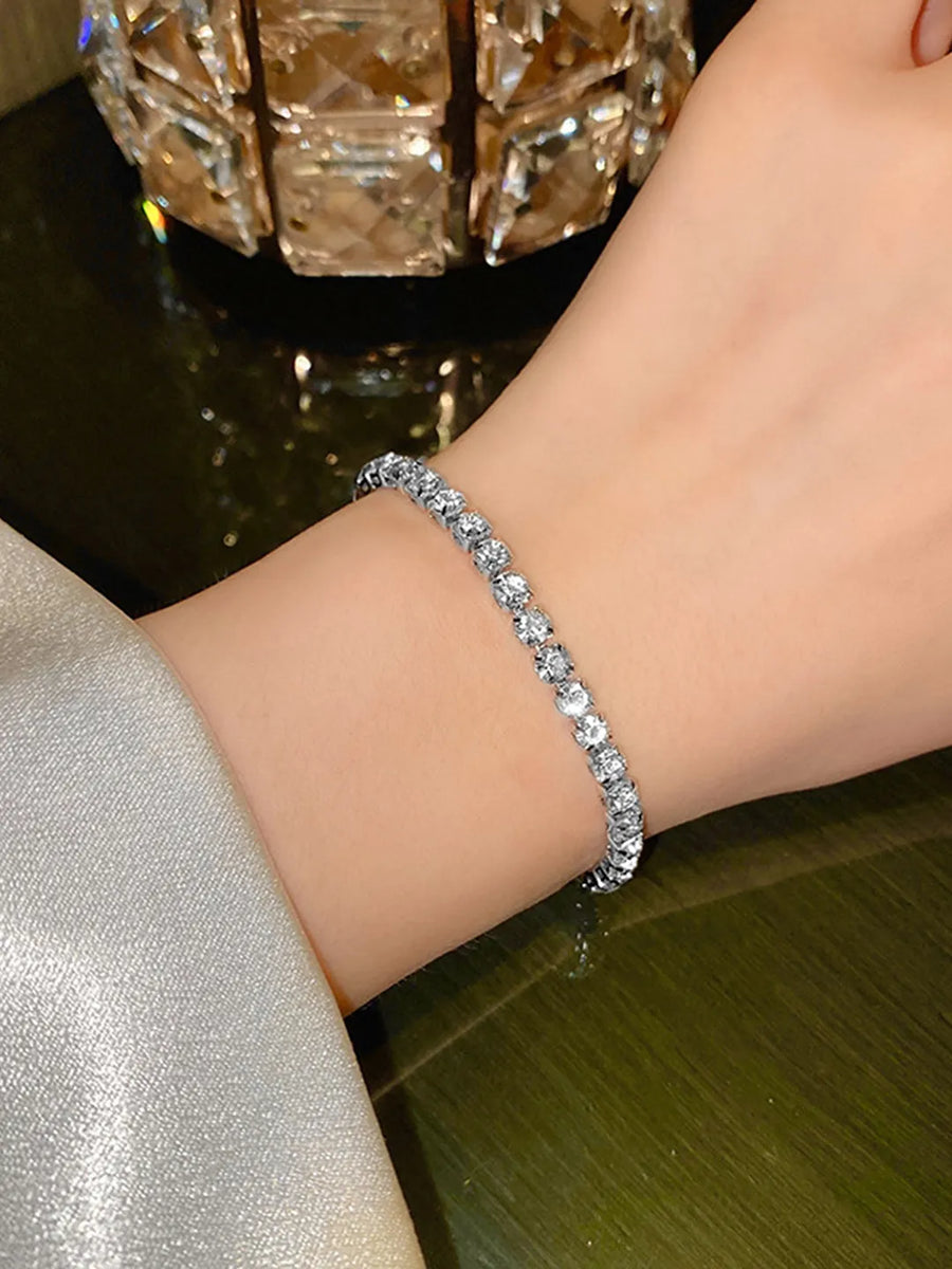 CZ Adjustable Bracelets by Peora – Sparkle with Comfort