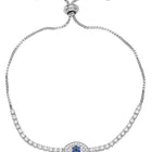 Adjustable Evil Eye Charm Bracelet