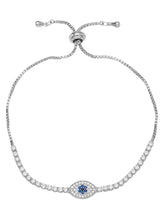 Adjustable Evil Eye Charm Bracelet