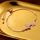Peora Butterfly CZ Bracelet – Delicate Sparkle with Graceful Charm