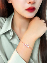 Peora Butterfly CZ Bracelet – Delicate Sparkle with Graceful Charm