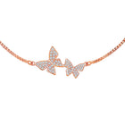 Peora Butterfly CZ Bracelet – Delicate Sparkle with Graceful Charm