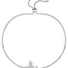 Peora Butterfly CZ Bracelet – Delicate Sparkle with Graceful Charm
