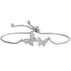 Peora Butterfly CZ Bracelet – Delicate Sparkle with Graceful Charm