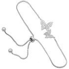 Peora Butterfly CZ Bracelet – Delicate Sparkle with Graceful Charm