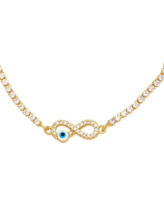 Peora Evil Eye Adjustable Bracelet – Stylish Protection with a Modern Twist