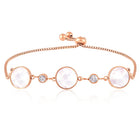 Peora CZ Slider Bracelet – Elegant Fit with Sparkling CZ Stones