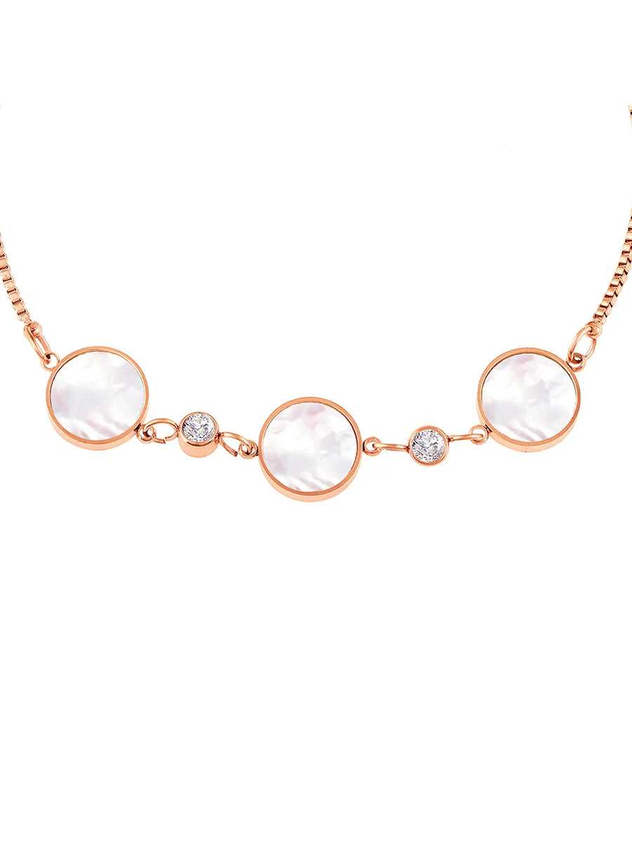Peora CZ Slider Bracelet – Elegant Fit with Sparkling CZ Stones