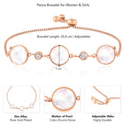 Peora CZ Slider Bracelet – Elegant Fit with Sparkling CZ Stones