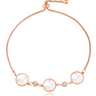 Peora CZ Slider Bracelet – Elegant Fit with Sparkling CZ Stones