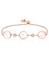 Peora CZ Slider Bracelet – Elegant Fit with Sparkling CZ Stones