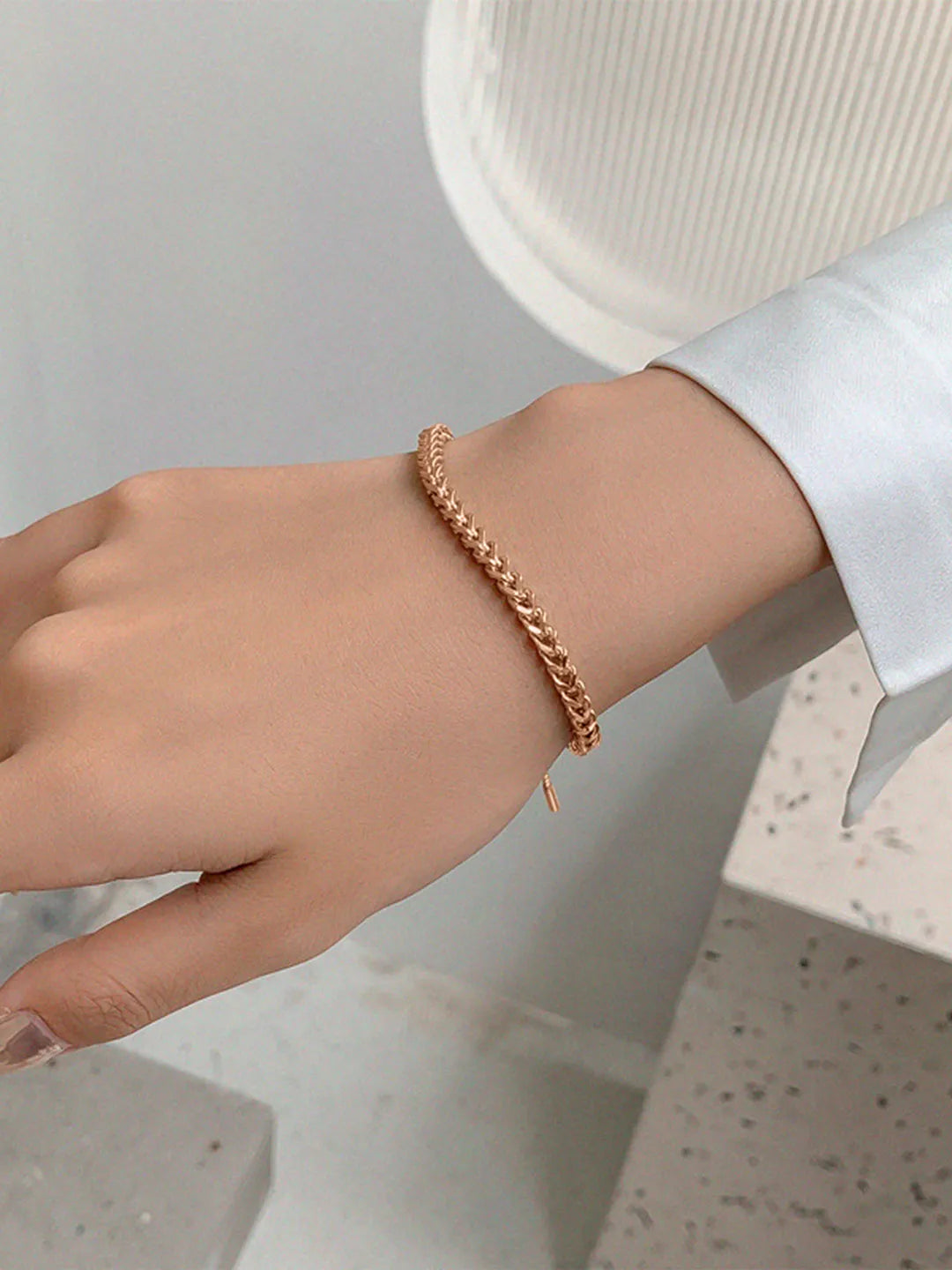 Peora Franco Chain Bracelet – Stylish & Durable Men's Accessory