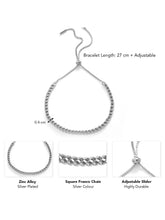Peora Franco Chain Bracelet – Stylish & Durable Men's Accessory