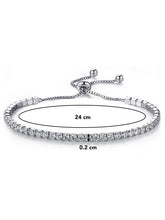 Radiant Bond CZ Tennis Bracelet