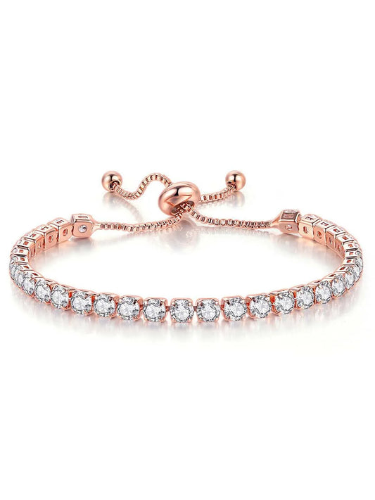 Tennis Bracelet by Peora | Classic Sparkle & Timeless Elegance