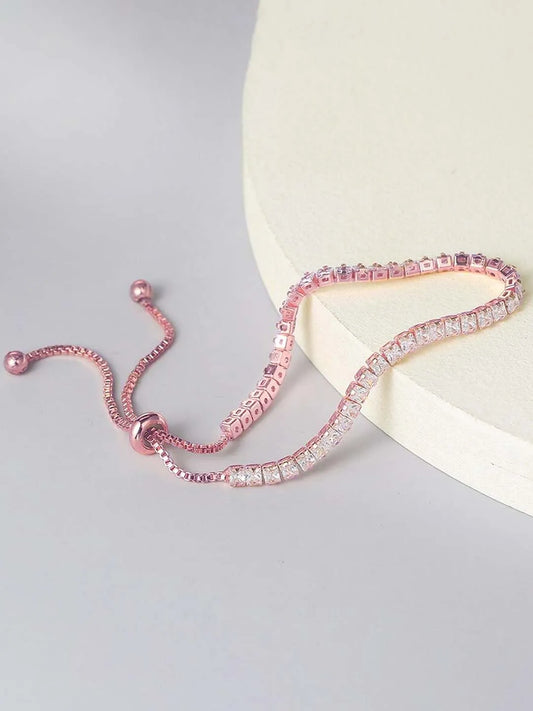 Tennis Bracelet by Peora | Classic Sparkle & Timeless Elegance