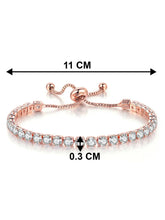 Tennis Bracelet by Peora | Classic Sparkle & Timeless Elegance
