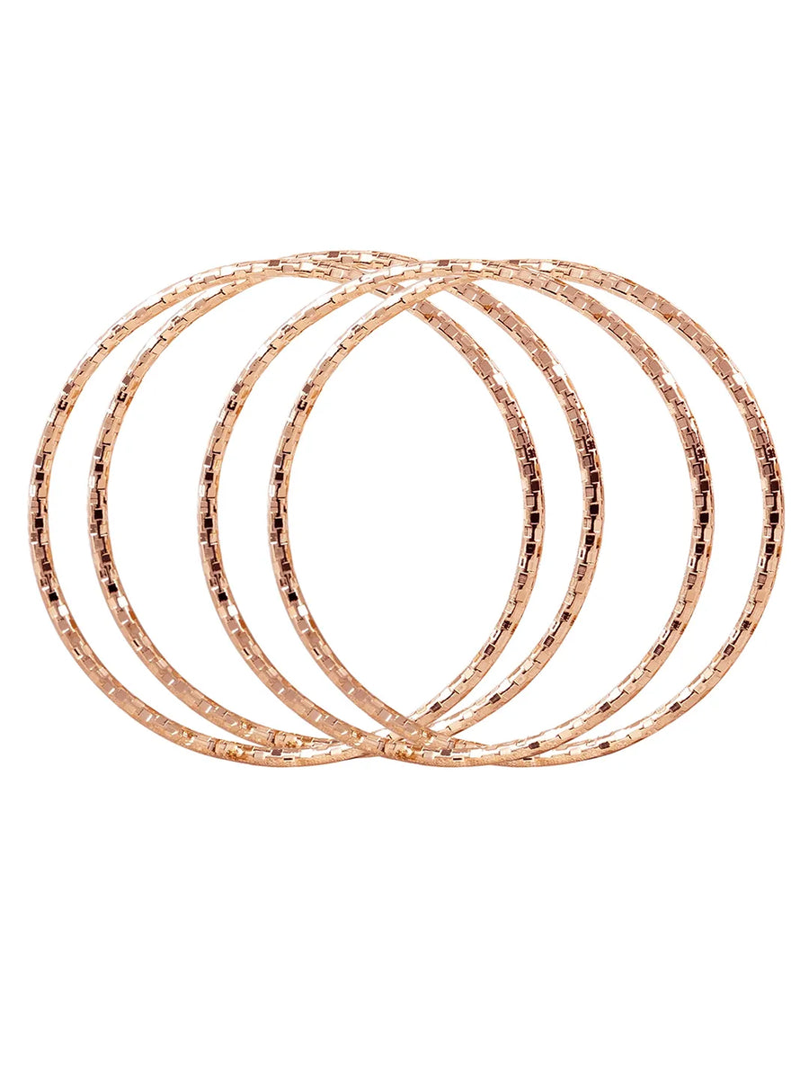 Glamorous Set of 6 Fashionable Bangles
