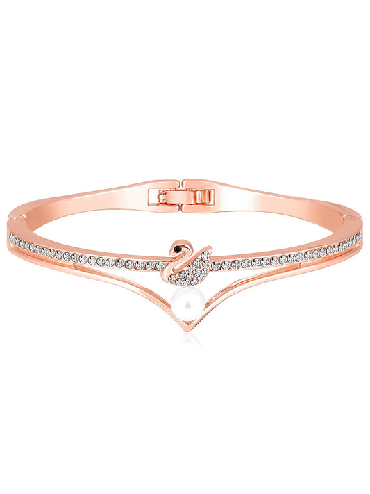 Peora Contemporary CZ Bracelet – Modern Sparkle with Timeless Style