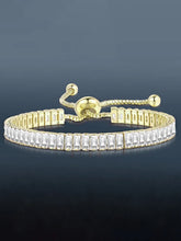 Glamorous Adjustable Bracelet with Gems
