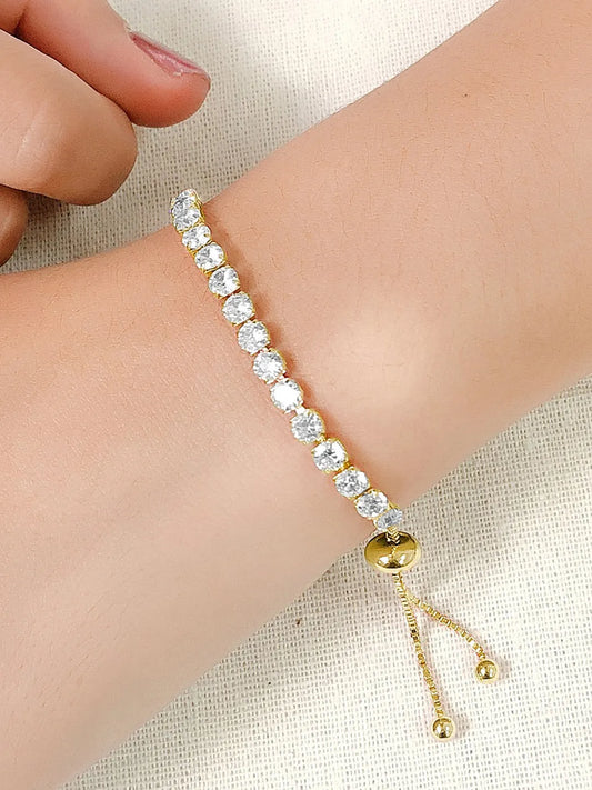 Sparkling Adjustable Bracelet for Women