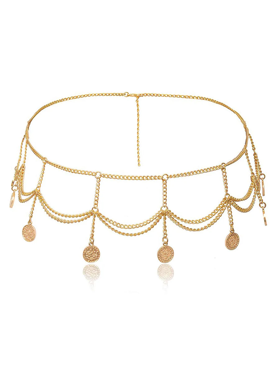 Dazzling Belly Chain | Sparkling Waist Jewellery by Peora

