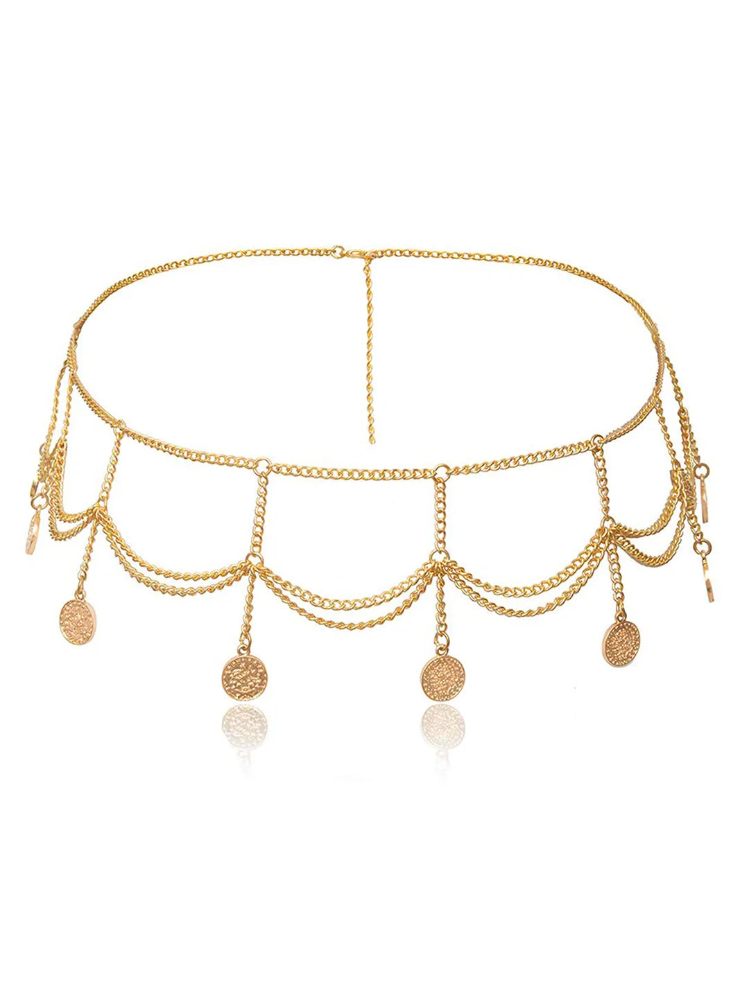 Dazzling Belly Chain | Sparkling Waist Jewellery by Peora


