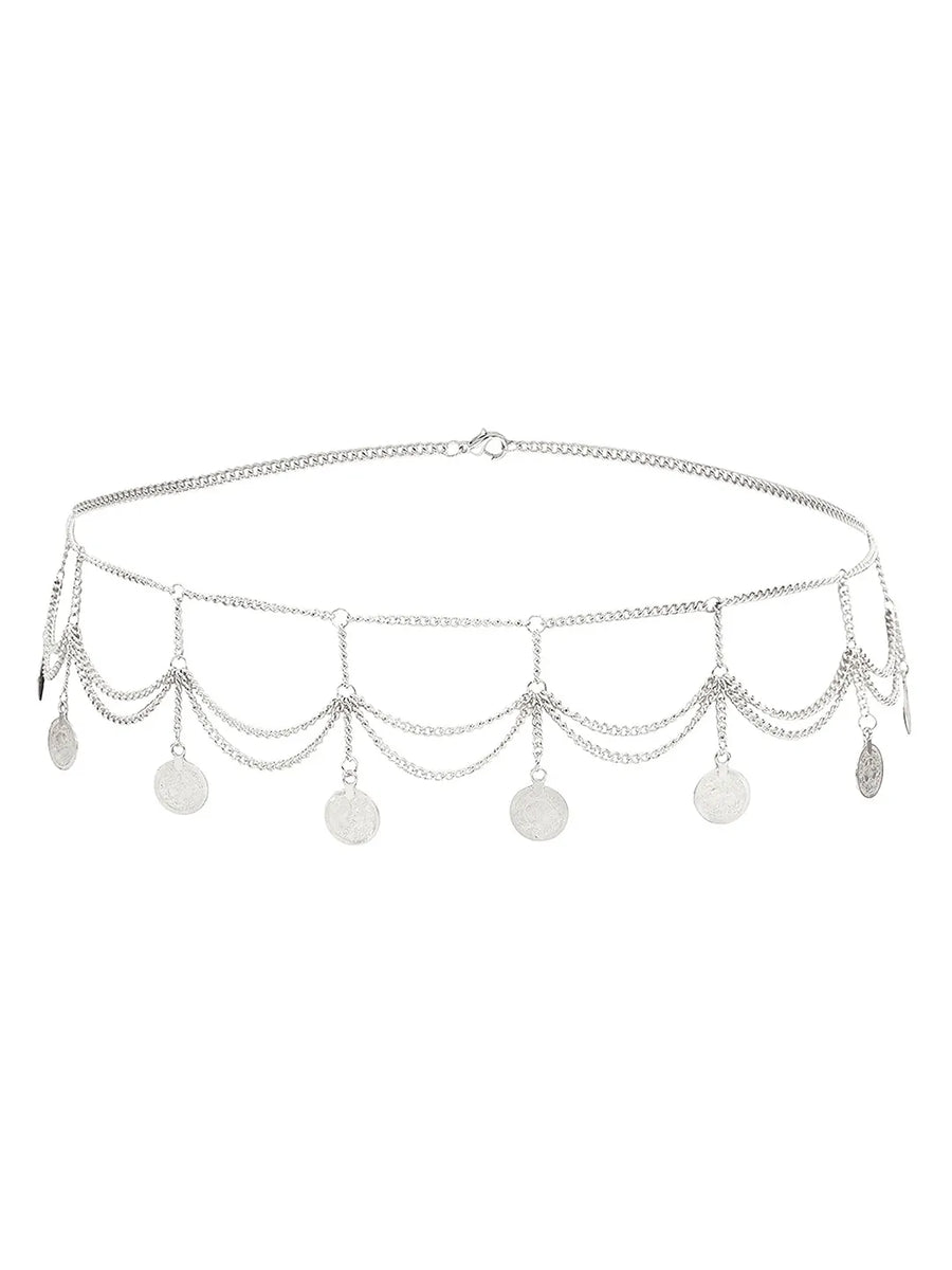 Dazzling Belly Chain | Sparkling Waist Jewellery by Peora

