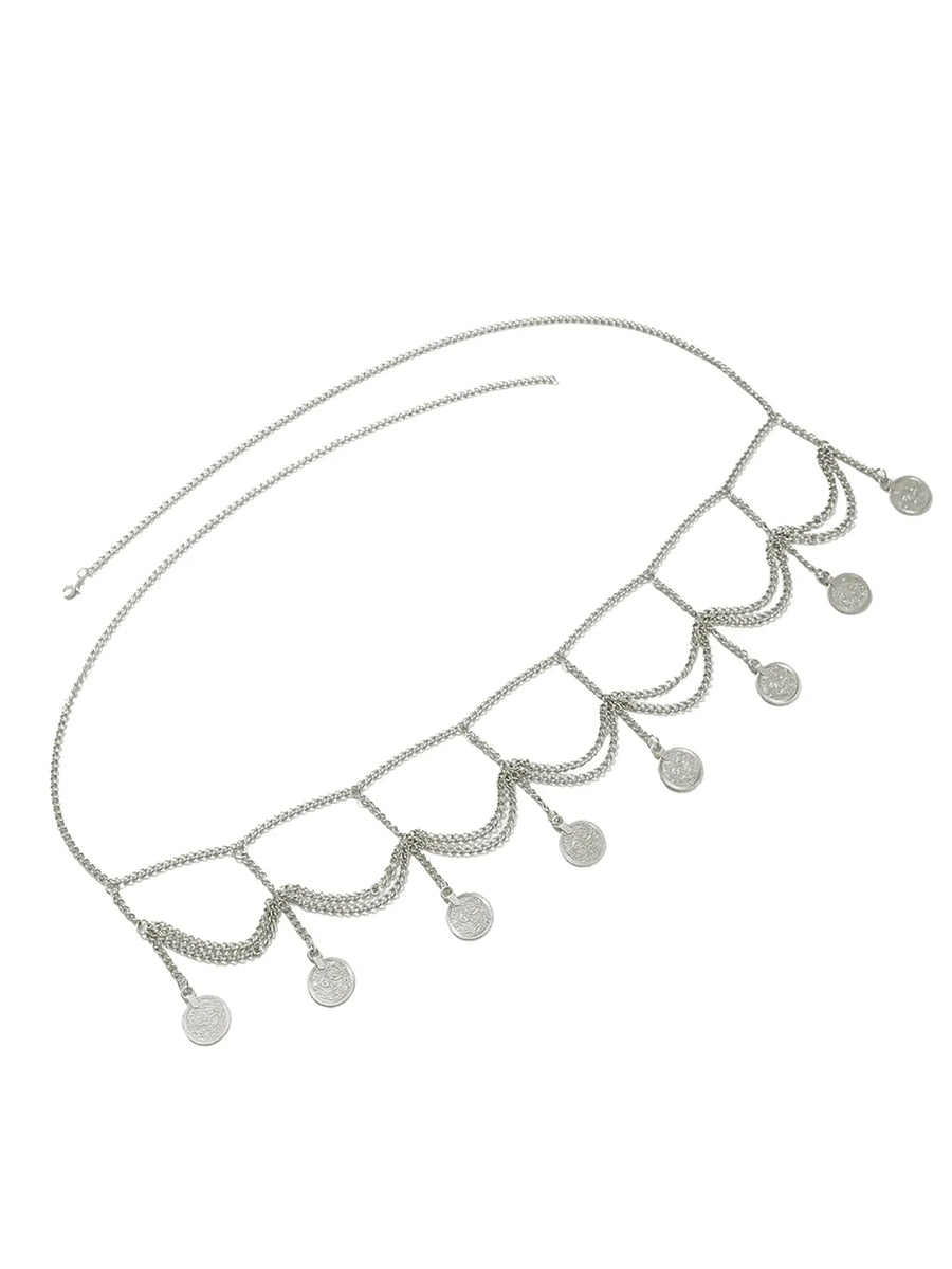 Dazzling Belly Chain | Sparkling Waist Jewellery by Peora

