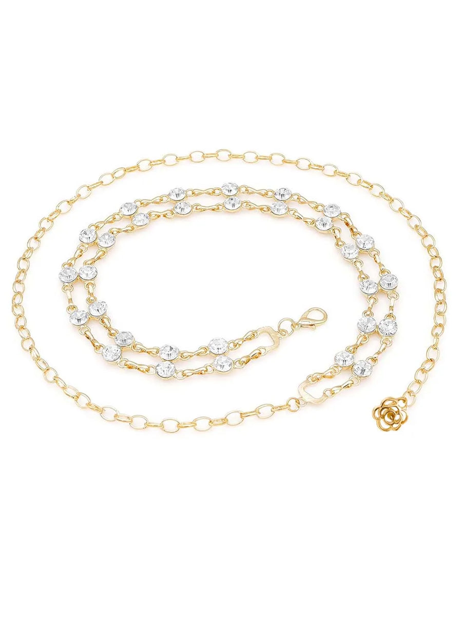 Waist Chain with Sparkles | Dazzling Belly Jewellery by Peora

