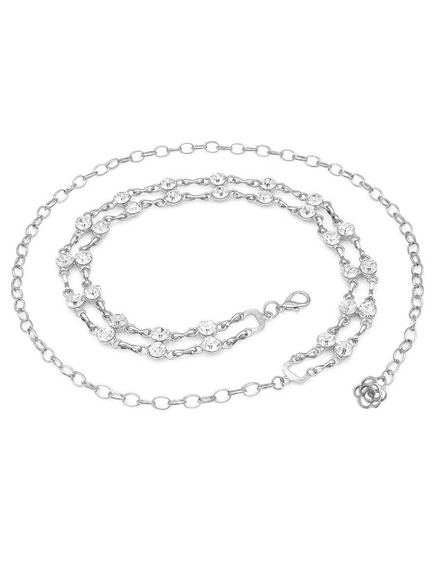 Waist Chain with Sparkles | Dazzling Belly Jewellery by Peora


