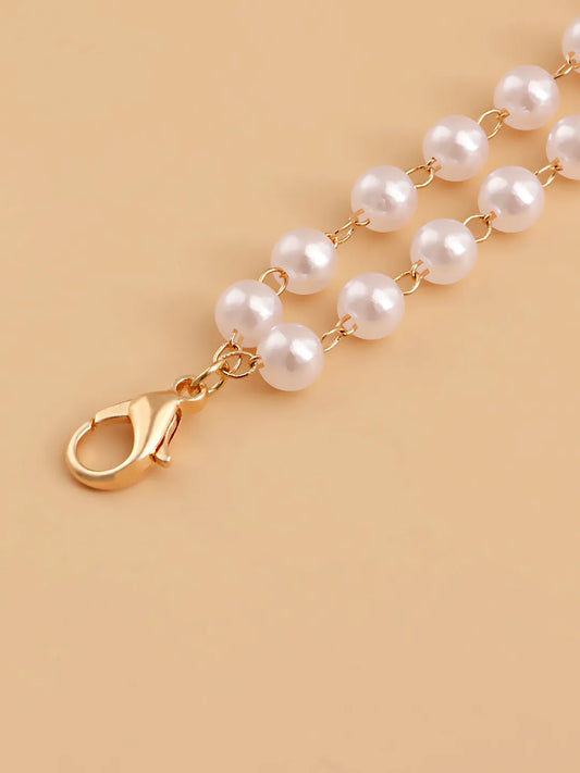 Elegant Pearl-Adorned Waist Chain