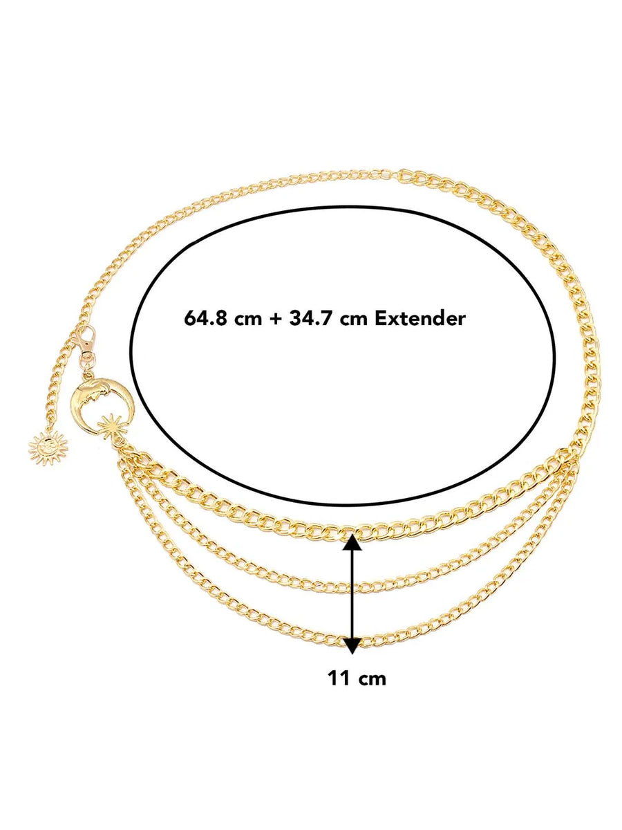 Layering Belly Chain Jewellery | Stylish Waist Chains by Peora