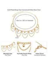 Waist Chain for Women | Elegant Belly Jewellery by Peora

