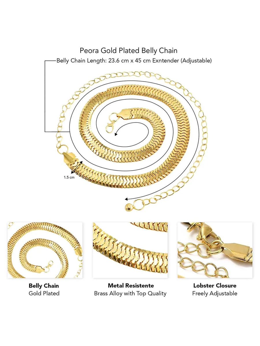 Waist Chain for Style | Trendy Belly Chains by Peora

