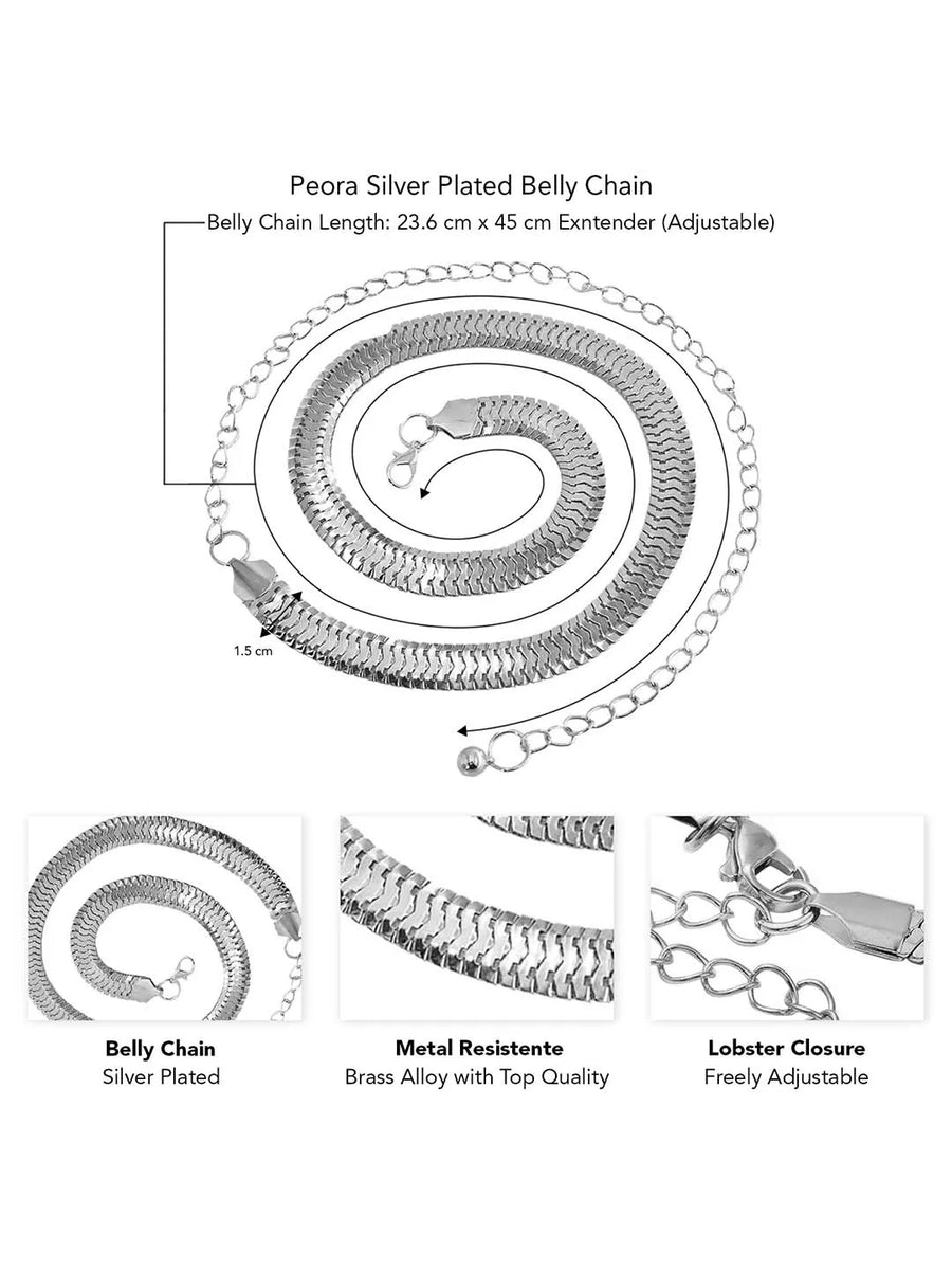 Waist Chain for Style | Trendy Belly Chains by Peora

