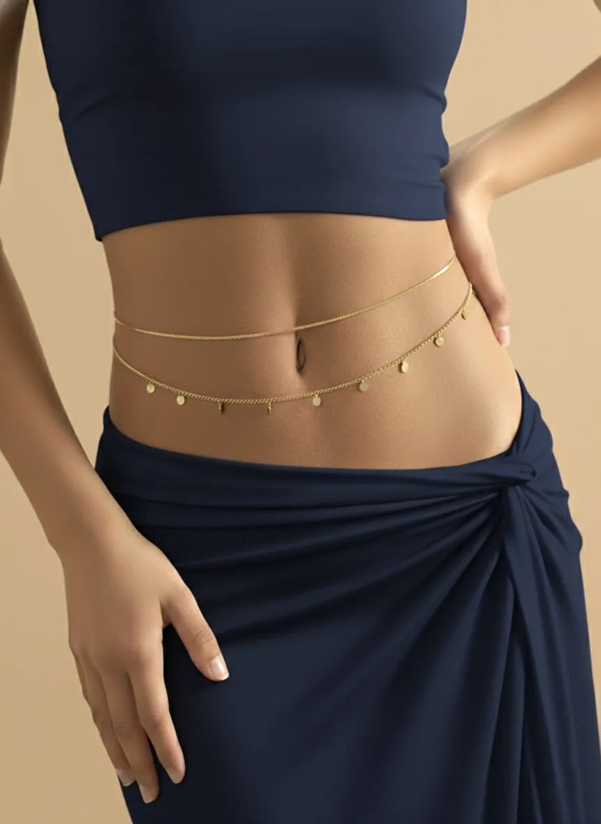 Minimalist Elegance Waist Chain