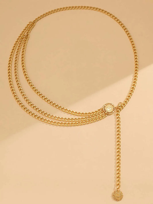 Elegance Belly Chain by Peora | Stylish & Graceful Waist Jewelry